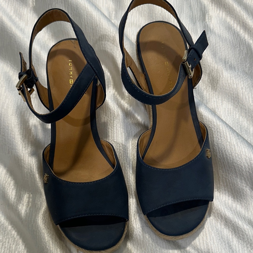Tommy Hilfiger, Blue Women's strap Sandals